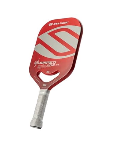 Selkirk Sport Amped Pro Air 2025 Pickleball Paddle | Fiberglass Pickleball Paddle with a Polypropylene X5+ 16mm Core | Throatflex | Flex Foam | Pickle Ball Paddle Made in The USA | Epic Red - Image 1