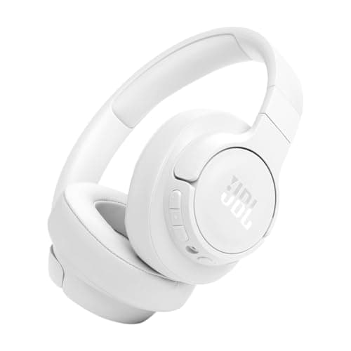 JBL Tune 770NC - Adaptive Noise Cancelling with Smart Ambient Wireless Over-Ear Headphones, Bluetooth 5.3, Up to 70H Battery Life with Speed Charge, Lightweight, Comfortable & Foldable Design (White) - Image 1