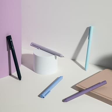 DIVERSEBEE Gel Ink Pens Assorted Colors, 0.5 mm Fine Point, Bible Pens No Bleed Through with Cute Fine Tip, Bible Study Journaling Supplies Set, 5 Pack (Blue) - Image 6