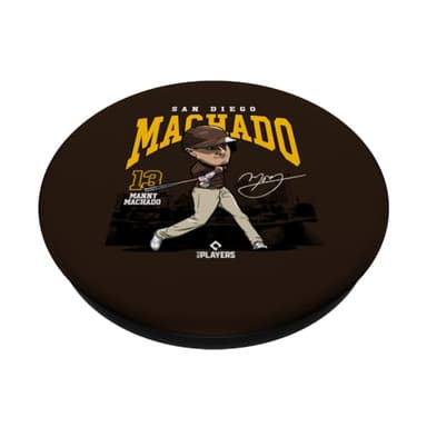 Manny Machado | San Diego Baseball MLB Players | MLBMAC4057 PopSockets Adhesive PopGrip - Image 2