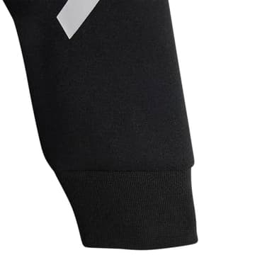 adidas Unisex-Baby Z.N.E Full-Zip Sportswear Hooded Onesie, Black/White, 18 Months - Image 4