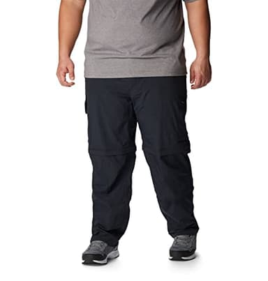Columbia Men's Silver Ridge Convertible Pant, Breathable, UPF 50 Sun Protection, Black, 34x34 - Image 6