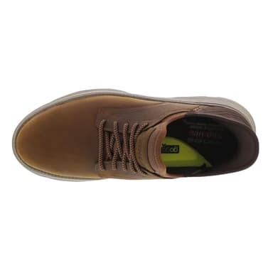 Skechers Men's Slip-ins Garza-Gervin Casual Slip-On Shoes Moccasin, Dark Brown, 10.5 - Image 3