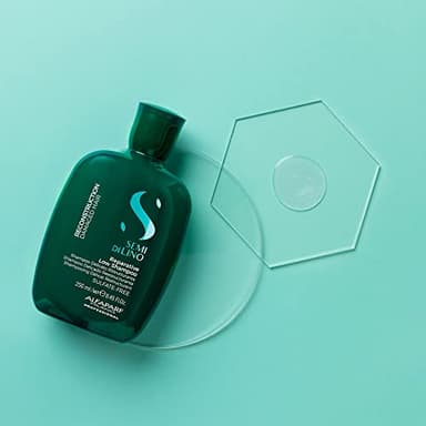 Alfaparf Milano Semi di Lino Reconstruction Reparative Shampoo and Mask Set - Sulfate Free Shampoo and Hair Mask for Damaged Hair - Repairs, Reconstructs, Strengthens - Adds Shine and Softness - Image 9