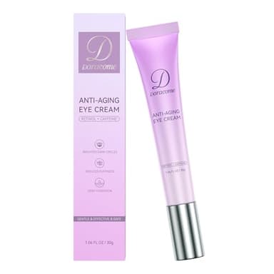 Retinol Eye Cream for Dark Circles and Puffiness, Hydrating Under Eye Cream for Dark Circles, Anti Aging Dark Circle Eye Cream for Fine Lines, Wrinkles, Firming Eye Contour, 1.06 oz - Image 1