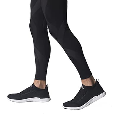 CW-X Men's Endurance Generator Joint and Muscle Support Compression Tight, High Performance Pants for Running and Weight Lifting, Black, X-Large - Image 5