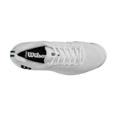 Wilson Rush Pro 4.5 Men's Tennis Shoe, White/Aventurine, Size 9.5 - Image 6