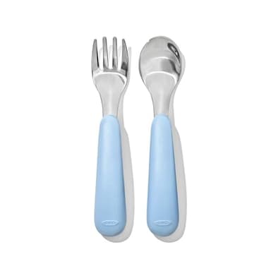 OXO Tot On-The-Go Fork and Spoon Set - Dusk - Image 8