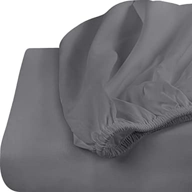 Utopia Bedding Twin Fitted Sheets - Bulk Pack of 2 Bottom Sheets - Soft Brushed Microfiber - Deep Pockets - Shrinkage & Fade Resistant - Easy Care (Twin, Grey) - Image 5