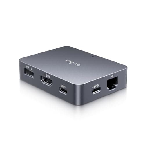 GL.iNet Comet (GL-RM1) Remote KVM Over Internet, 4K@30Hz Tailscale Support,Remote Keyboard, Video, Mouse, Install OS Via BIOS Control, Adapted KVM Switches for Home Offices,Data Center - Image 1