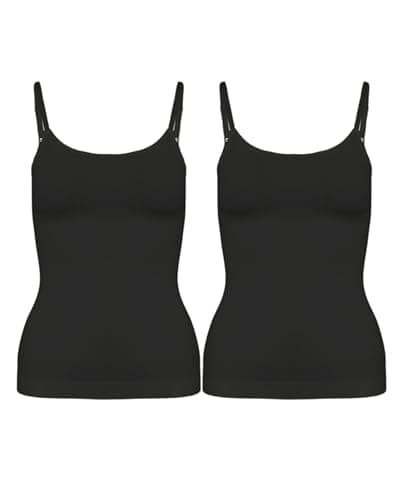 SHAPERMINT Womens Tops - Scoop Neck Cami Body Shaper for Women, Shapewear Tummy Control, Camisole Tank Tops for Women - Image 1