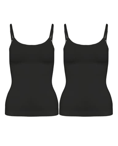 SHAPERMINT Womens Tops - Scoop Neck Cami Body Shaper for Women, Shapewear Tummy Control, Camisole Tank Tops for Women - Image 1
