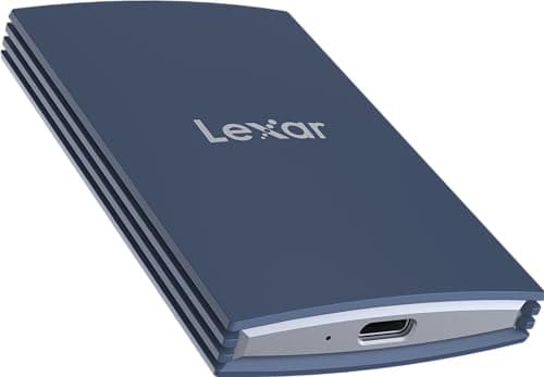 Lexar 2TB Armor 700 Portable SSD, Up to 2000MB/s, USB 3.2 Gen 2x2, Rugged, IP66 Water & Dust Resistance, Compatible w/iPhone 15/16, Cameras, Gaming, External SSD, Dark Blue (LAR700X002T-RNLNU) - Image 1