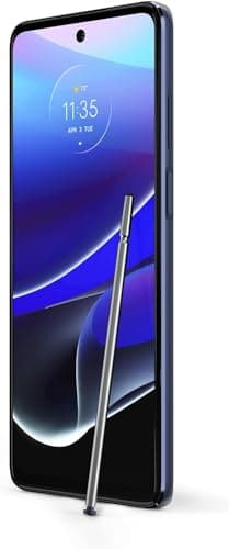 Moto G Stylus 5G | 2022 | Unlocked | Made for US by Motorola | 4/128 GB | 50MP Camera | Steel Blue (Renewed) - Image 2