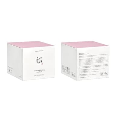 Beauty of Joseon Red Bean Pore Refreshing Mask Mud Cream Hydrating Wash Off Pack, Pore Cleansing Exfoliator, Korean Skin Care for Men and Women 140ml, 4.73 fl.oz - Image 7