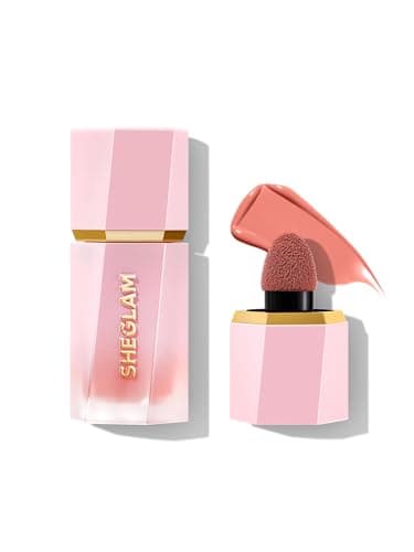 SHEGLAM Color Bloom Liquid Blush Makeup for Cheeks Matte Finish-Cutie Pie - Image 1
