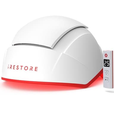 iRestore Professional Laser Red Light Therapy for Hair Growth System - FDA Cleared Hair Loss, Hair Thinning & Alopecia Treatment for Men & Women - 282 Lasers & LEDs - Image 1