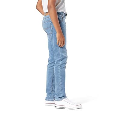 Signature by Levi Strauss & Co. Gold Label Pull On Slim Fit Jean, (New) Boys Let's Go Sig, 12 - Image 3
