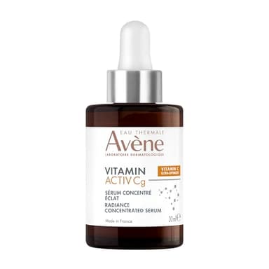 Avène Vitamin Activ Cg Radiance Concentrated Serum, Radiance Boosting Vitamin C Serum, powered by Vitamin Cg + Niacinamide + Bakuchiol, Visbily Reduce Wrinkles, Dark Spots & Fine Lines, 1 FL Oz - Image 1