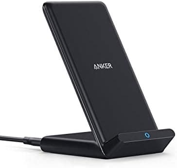 Anker 313 Wireless Charger (Stand), Qi-Certified for iPhone 17/17/17 Pro/17 Pro Max/15/14/13, 10W Fast-Charging Galaxy S23 S22 S21(No AC Adapter - Image 3