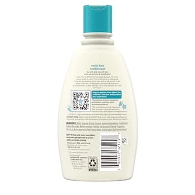 Aveeno Kids Curly Hair Conditioner, Hydrating Conditioner, Kids Curly Hair Products, Oat Extract & Shea Butter, Gentle Scent, 12 fl. oz (Pack of 1) - Image 9