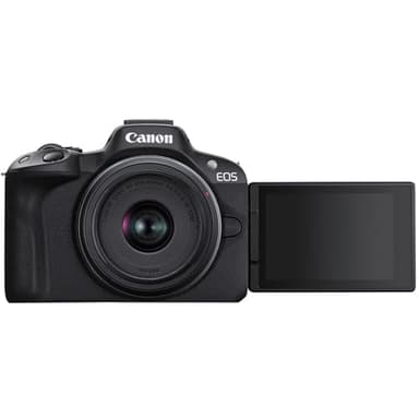 Canon EOS R50 Mirrorless Camera with RF-S 18-45mm f/4.5-6.3 is STM and RF-S 55-210mm f/5-7.1 is STM Lens + 64 GB Memory + Extra Battery + LED Light + More (26pc Bundle) (Renewed) - Image 7