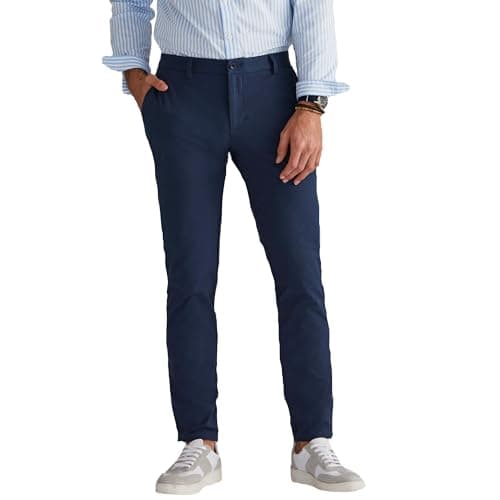 vineyard vines Men's On-The-Go Pant, Blue Blazer, 36W x 30L - Image 1