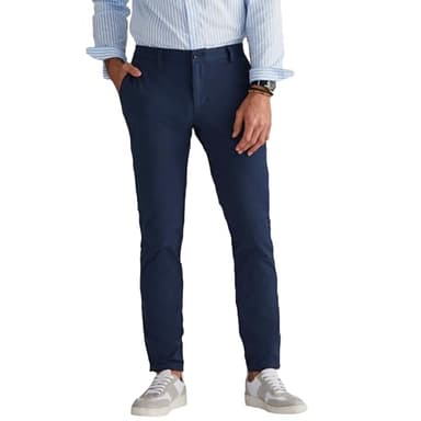 vineyard vines Men's On-The-Go Pant, Blue Blazer, 36W x 30L - Image 1