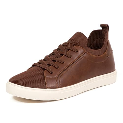 Deer Stags Boys' Dawson Jr Bungee Lace Dress Fashion Sneaker/Brown / 6 Big Kid - Image 1