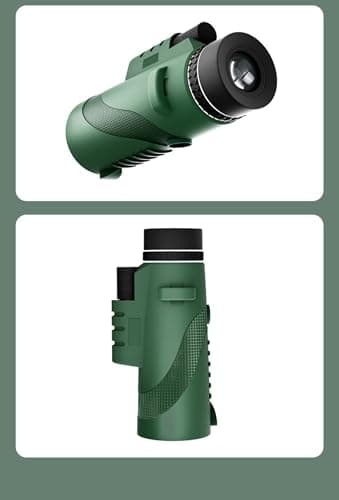 Monocular Telescope with Phone Mount, 80x100 High Power, Green Style (40 * 60) - Image 6
