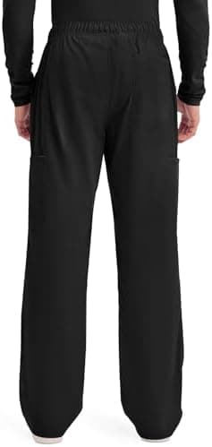 Cherokee Scrubs for Men Tapered Leg Cargo Scrub Pants with Zip Fly, 5 Pockets Elastic Waist 2-Way Stretch & Easy Care – WW190 - Image 6