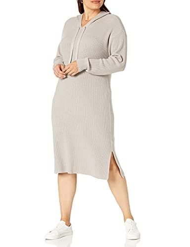 The Drop Women's Claudia Cuddle Hoodie Midi Dress, Porpoise, 3X, Plus Size - Image 4