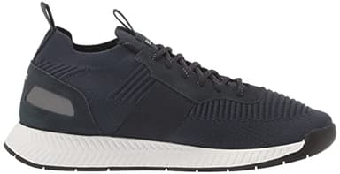 BOSS Men's Mesh Mix Running Sneakers, Sky Captain Navy, 11 - Image 6