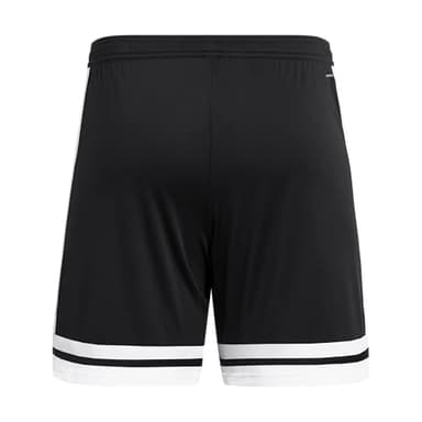 adidas Kids' Squadra 25 Shorts, Black/Black/White - Image 4
