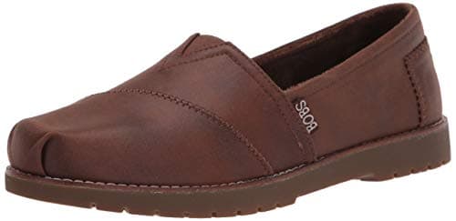 Skechers BOBS Womens Chill Lugs-Urban Spell Loafer, Brown, 8 - Image 1