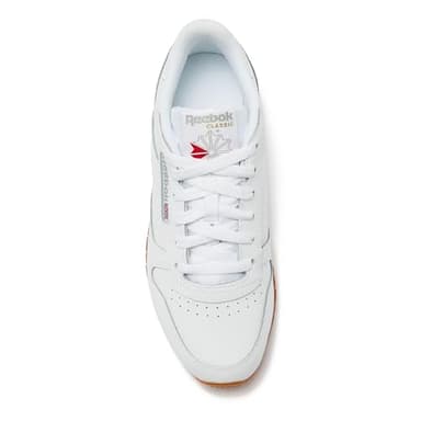 Reebok Classic Leather Sneakers for Women - Black or White Tennis Shoes Womens Size 5 to 12, Footwear White/Pure Grey3/Reebok Gum3, 9.5 - Image 5