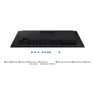 Samsung 24” (S40GD) Borderless Business Monitor with IPS Panel, 100Hz Refresh Rate, Eye Saver Mode, Ergonomic Design, Game Picture Mode, LS24D402GANXGO, 3 Yr Warranty - Image 8