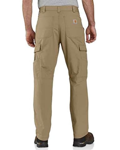 Carhartt Men's Force Relaxed Fit Ripstop Cargo Work Pant-Dark Khaki-36 x 30 - Image 1