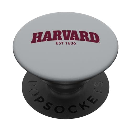 Harvard University Crimson | Official NCAA Merch | NGPHVD001 PopSockets Adhesive PopGrip - Image 1