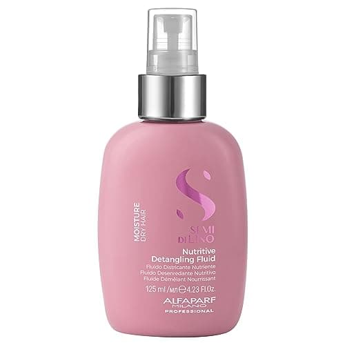 Alfaparf Milano Semi di Lino Moisture Nutritive Leave-In Hair Detangler with Thermal Protection - Professional Detangling Spray Conditioner for Dry Hair - Vegan Formula - Softens Hair (4.23 Fl Oz) - Image 1