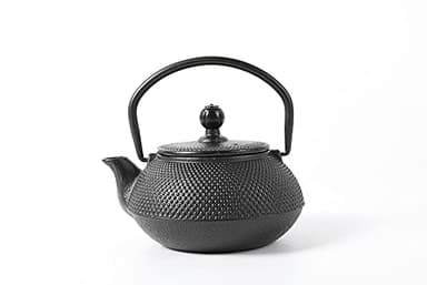 HAWOK Cast Iron Teapot with Stainless Steel Infuser (600ml/20oz) - Image 1
