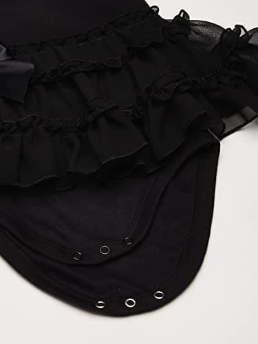 Gerber Baby Girls' Bodysuit with Tutu Skirt, Black Dress, 0-3 Months - Image 3