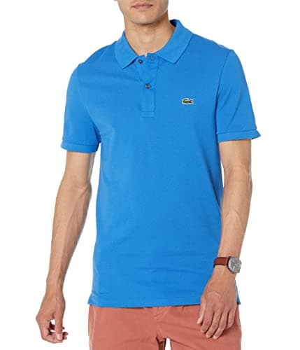 Lacoste Men's Slim Fit L.12.12 Piqué Polo Shirt, Royal Blue, XX-Large - Image 1