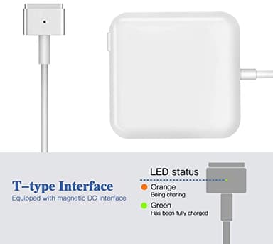 Mac Book Air Charger, Replacement 45W T-Tip AC Power Adapter for Charging Mac Book Air 11-inch and 13-inch - Image 4