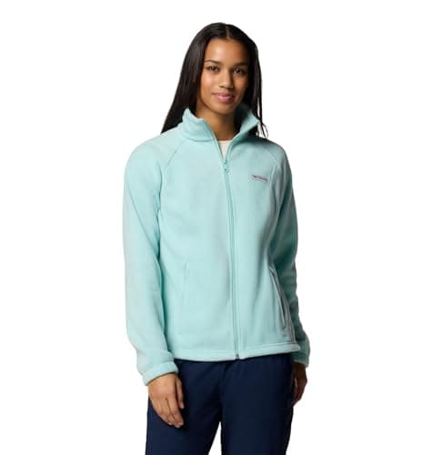 Columbia Womens Benton Springs Full Zip Fleece Jacket, Spray, 2X - Image 1