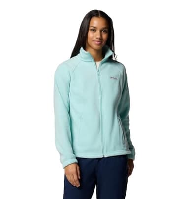 Columbia Womens Benton Springs Full Zip Fleece Jacket, Spray, 2X - Image 1