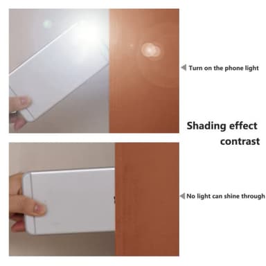 NICETOWN Full Shading Curtains 96 inches Long 2 Panels Set for Windows, Super Heavy-Duty Black Lined Blackout Curtains for Bedroom, Privacy Assured Window Treatment (Burnt Orange, 55 inches W) - Image 3