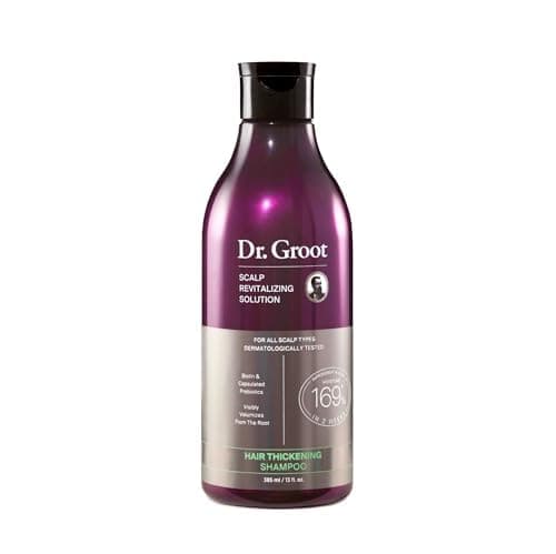 Dr. Groot Hair Thickening Shampoo, Korean Hair Care with Biotin, Rosemary Oil to Help Volumize Thinning, Damaged Hair, Hydrate Hair and Scalp, Biotin Shampoo, Scalp Revitalizing Solution - Image 1