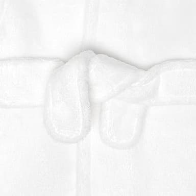 Gerber Baby Hooded Animal Character Bathrobe, Grey Zebra, 0-9 Months - Image 3