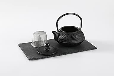 HAWOK Cast Iron Teapot with Stainless Steel Infuser (600ml/20oz) - Image 8